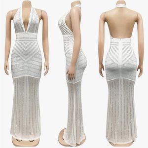Sexy Rhinestone Dress
